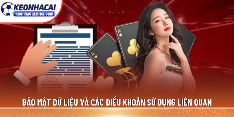 Bảo mật dữ liệu và các điều khoản sử dụng liên quan