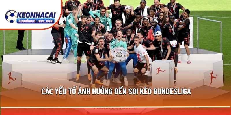 Các yếu tố ảnh hưởng khi soi kèo Bundesliga